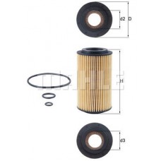OX 153D3 KNECHT Масляний фільтр