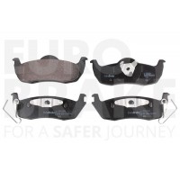 5502229334 EUROBRAKE Комплект гальмівних колодок дисковий гальм