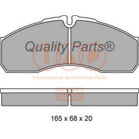 704-13152 IAP QUALITY PARTS Комплект гальмівних колодок дисковий гальм