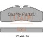 704-13152 IAP QUALITY PARTS Комплект гальмівних колодок дисковий гальм