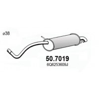 50.7019 ASSO Глушник вихлопних газів кінцевий