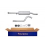FS40252 Faurecia Середній глушник вихлопних газів