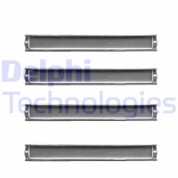 LX0362 DELPHI Комплектуючі колодки дискового гальма