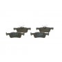 0 986 494 715 BOSCH Комплект гальмівних колодок дисковий гальм