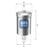 31.507.00 UFI Паливний фільтр