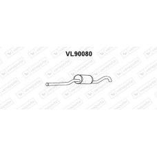 VL90080 VENEPORTE Предглушник вихлопних газів