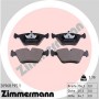 20968.195.1 ZIMMERMANN Комплект гальмівних колодок дисковий гальм