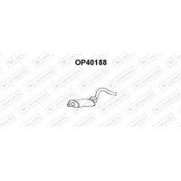 OP40188 VENEPORTE Предглушник вихлопних газів