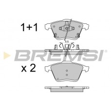 BP3569 BREMSI Комплект гальмівних колодок дисковий гальм