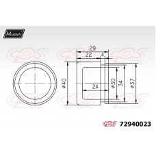 72940023 MAXTECH Поршень корпус скоби гальма