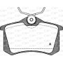 BPA0263.01 OPEN PARTS Комплект гальмівних колодок дисковий гальм