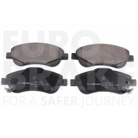 5502222640 EUROBRAKE Комплект гальмівних колодок дисковий гальм