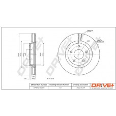 DP1010.11.0571 Dr!ve+ Гальмівний диск