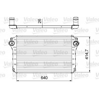818568 VALEO Интеркулер