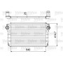 818568 VALEO Интеркулер
