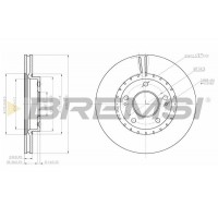 CD8187V BREMSI Гальмівний диск