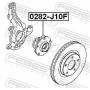 0282-J10F FEBEST Ступиця колеса