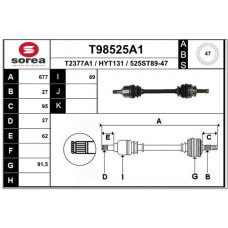 T98525A1 EAI Привідний вал