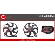 CEF73361AS CASCO Вентилятор охолодження двигуна