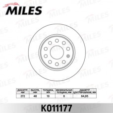 K011177 MILES Гальмівний диск
