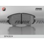 BP43024 FENOX Комплект гальмівних колодок дисковий гальм