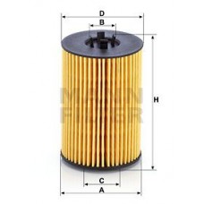 HU 7020 z MANN-FILTER Масляний фільтр