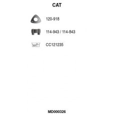 MD000326 FA1 Катализатор