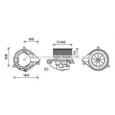 RT8572 AVA QUALITY COOLING Вентилятор салону
