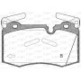 BPA1374.00 OPEN PARTS Комплект гальмівних колодок дисковий гальм