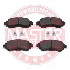 13046119172N-SET-MS MASTER-SPORT GERMANY Комплект гальмівних колодок дисковий гальм