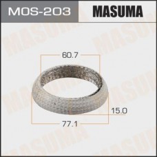 Ущільнювальне кільце труба вихлопного газу MASUMA MOS-203