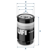 23.440.00 UFI Масляний фільтр