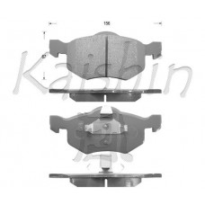 FK3114 KAISHIN Комплект гальмівних колодок дисковий гальм
