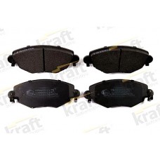 6002175 KRAFT AUTOMOTIVE Комплект гальмівних колодок дисковий гальм