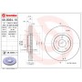 09.B354.11 BREMBO Гальмівний диск
