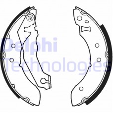 LS1242 DELPHI Комплект гальмівних колодок