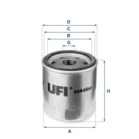 23.448.00 UFI Масляний фільтр
