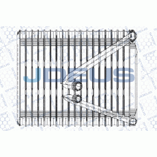 RA9110980 JDEUS Випарник кондиціонера