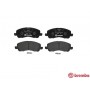 P 54 030 BREMBO Комплект гальмівних колодок дисковий гальм