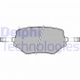 LP1015 DELPHI Комплект гальмівних колодок дисковий гальм