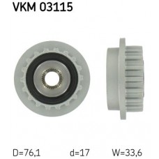 VKM 03115 SKF Механізм вільного ходу генератора