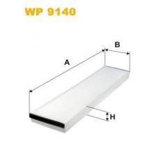 WP9140 WIX FILTERS Фільтр повітря у внутрішньому просторі