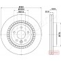 DP-0325C JAPANPARTS Гальмівний диск