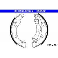 03.0137-0532.2 ATE Комплект гальмівних колодок