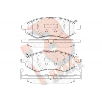 RB2040 R BRAKE Комплект гальмівних колодок дисковий гальм