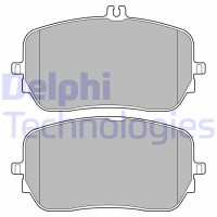 LP3603 DELPHI Комплект гальмівних колодок дисковий гальм