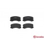 P 54 041 BREMBO Комплект гальмівних колодок дисковий гальм
