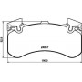 8DB 355 015-991 HELLA Комплект гальмівних колодок, дискове гальмо