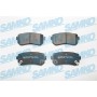 5SP2103 SAMKO Комплект гальмівних колодок дисковий гальм