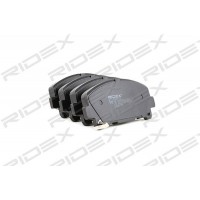 402B0572 RIDEX Комплект гальмівних колодок дисковий гальм